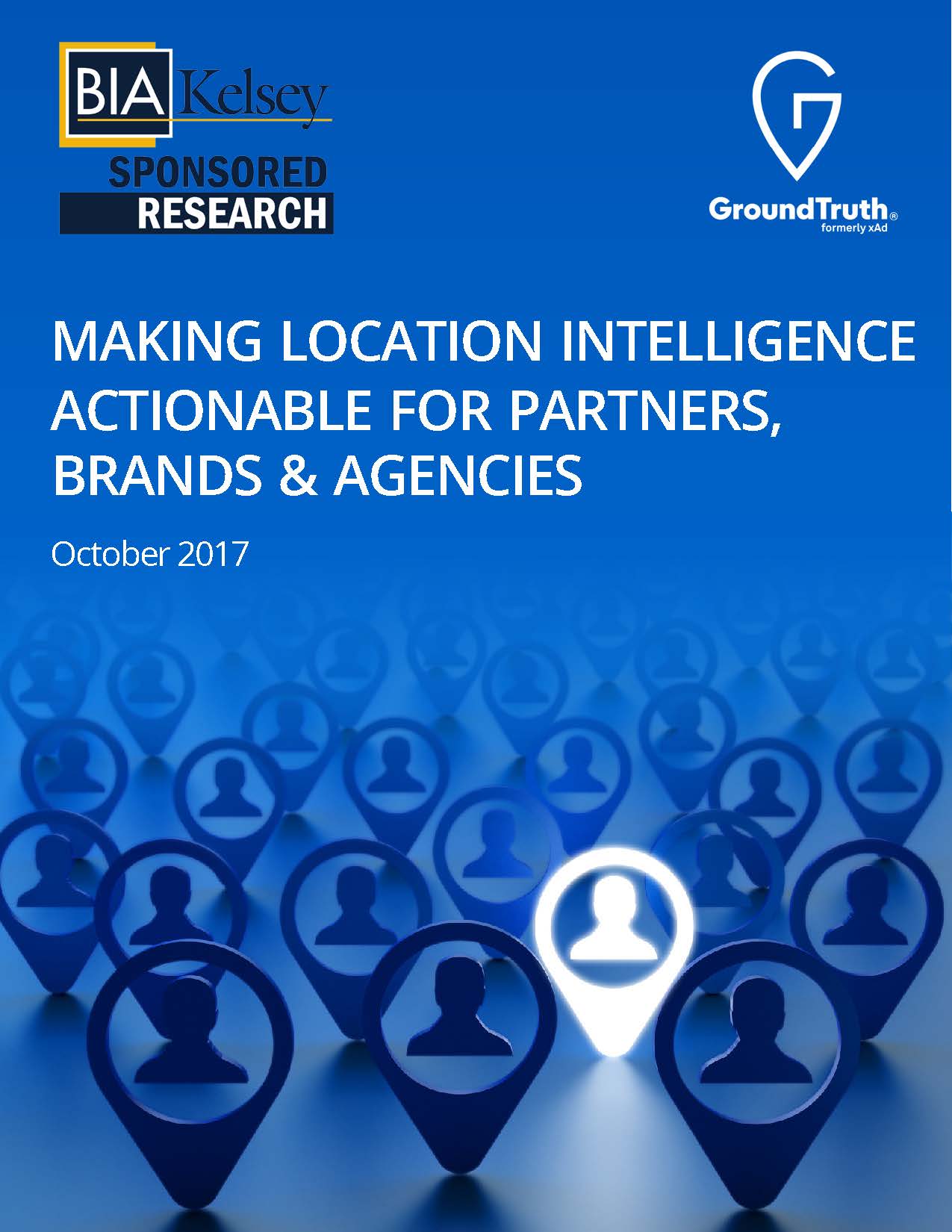 BIAKelsey Location Intelligence Sponsored Research Report GroundTruth COVER