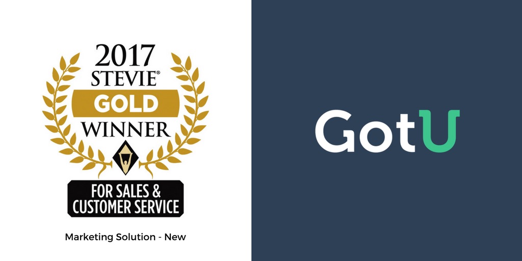 GotU Is The Gold Winner Of Stevie Awards 2017