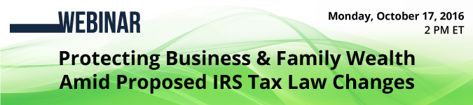 Webinar: What Will Tax Code Changes Mean For Family-Owned Businesses?